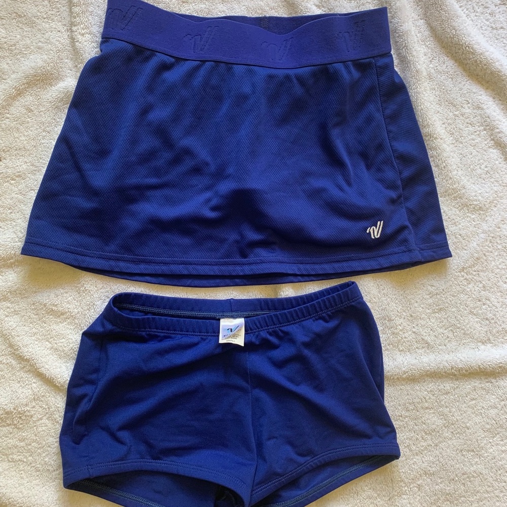 Varsity cheer skirt and bloomers
